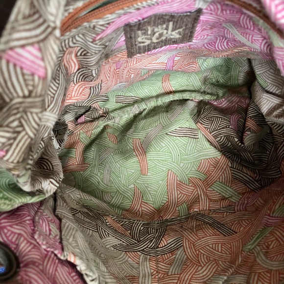 The Sak Genuine Leather Multi Color Crossbody Purse - Picture 6 of 16